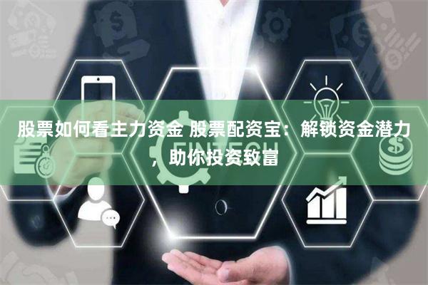 股票如何看主力资金 股票配资宝：解锁资金潜力，助你投资致富